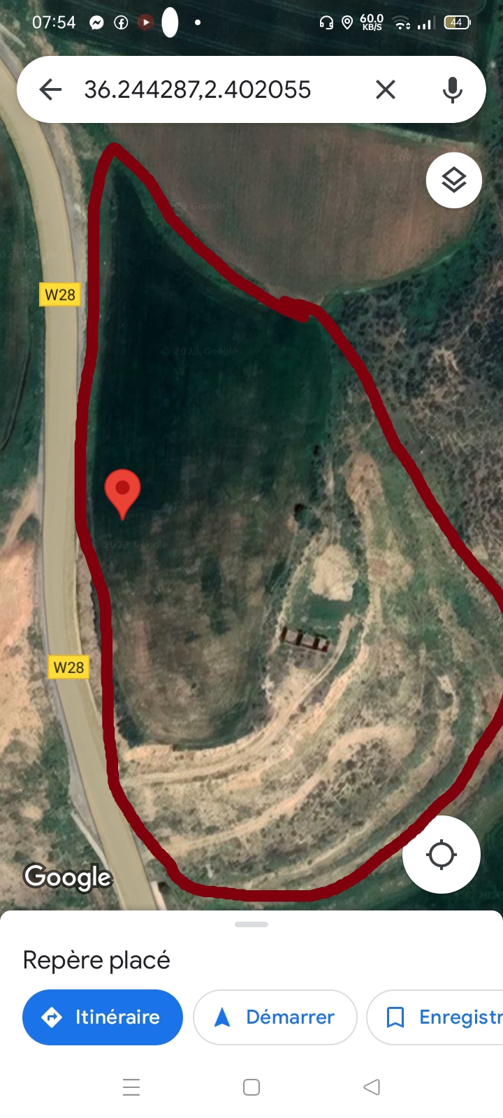 بيع ارض فلاحية للاستثمار