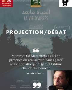 Cinémathèque Chanderli- ex colisée  Projection/Débat