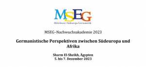 Appel à candidatures : MSEG Junior Academy 2023