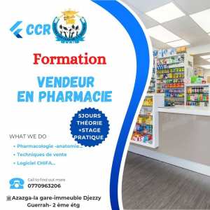 Formation vendeur en pharmacie