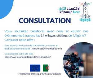 APPEL A CONSULTATION : Programme Economie Bleue