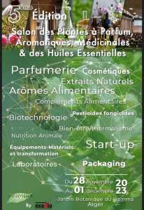 #Exposition   La 5ème Edition du Salon « AROMED 2023 »