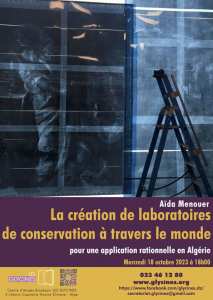 La création de laboratoires de conservation à travers le monde pour une application rationnelle en Algérie