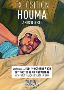 EXPOSITION « HOUMA » DE ANIS DJEBLI 🖼️ معرض « حومة » لأنيس جبلي