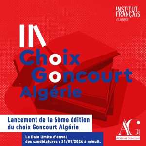 6ème édition du « Choix Goncourt de l’Algérie » !
