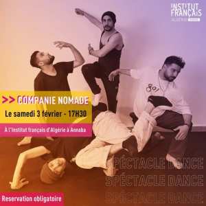 Institut Français d'Algérie à Annaba  🤸‍♂️FREQUENCE 2 de la compagnie   Nomade   .