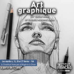 Atelier : Institut français d'Algérie à Oran  🎨🖌️✨ Êtes-vous prêts à libérer votre créativité ?
