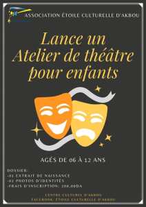 L'étoile culturelle d'Akbou lance un atelier de théâtre pour enfants