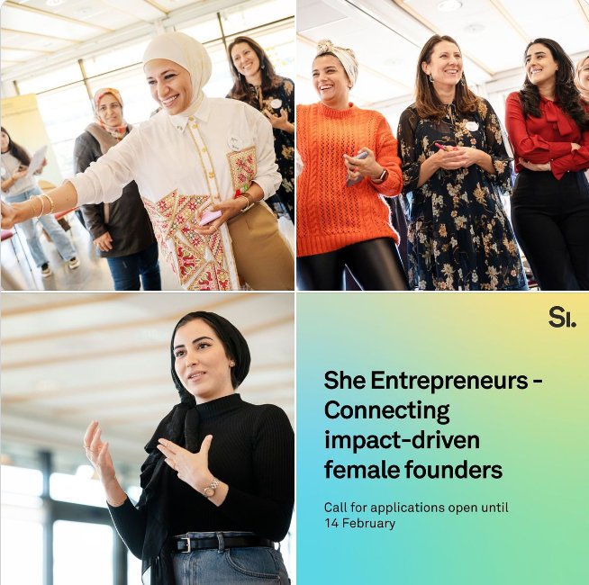 نداء لرائدات الأعمال الجزائريات 🇩🇿 اللواتي ترغبن في تحسين مهاراتهن القيادية وتنمية شركاتهن 📈