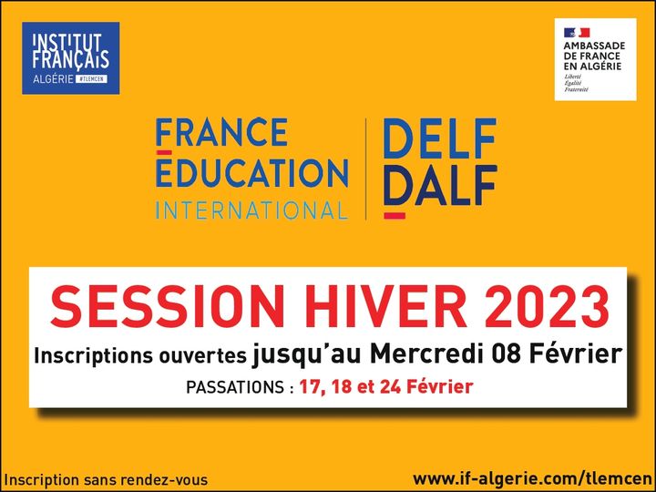 DELF/DALF - Institut français d'Algérie à Tlemcen