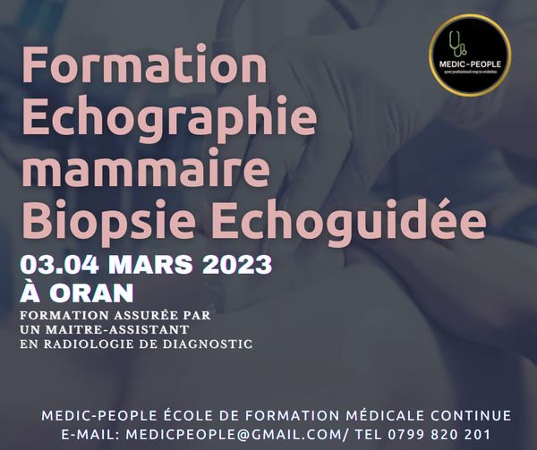 Formation Echographie MAMMAIRE