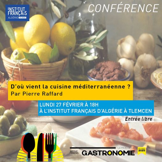 Institut français d'Algérie à Tlemcen 🔷CONFÉRENCE🔷