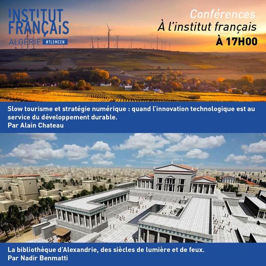 Institut français d'Algérie à Tlemcen  ‼️‼️Conférences‼️‼️