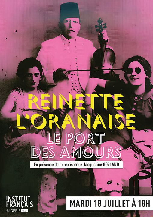 ندعوكم لعرض فيلم  « REINETTE L'ORANAISE » من إخراج جاكلين جوزلاند 📽️🎬