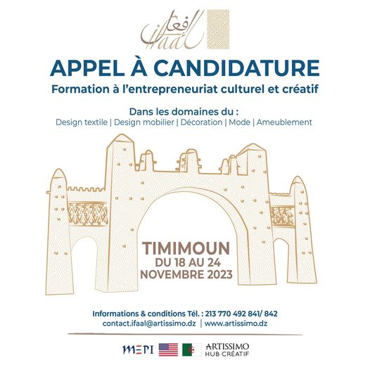 Vous êtes entrepreneur, porteur de projet, designer, artisan,