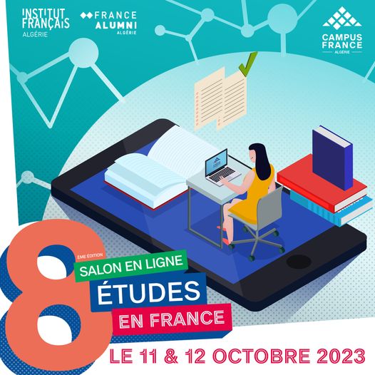 Le salon en ligne des études en France revient pour sa 8ème édition le 11 & le 12 octobre 2023