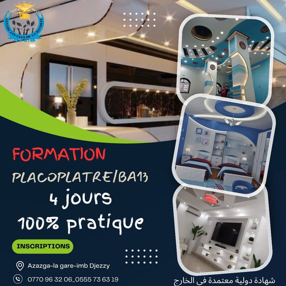 Formation Placo-Platre/ BA13