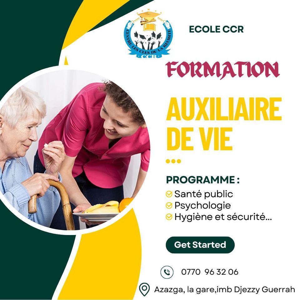 formation auxiliaire de vie