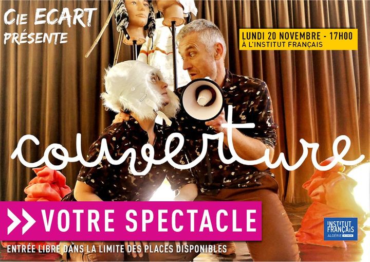 Institut français d'Algérie à Tlemcen  🔸🔶VOTRE SPECTACLE - COUVERTURE