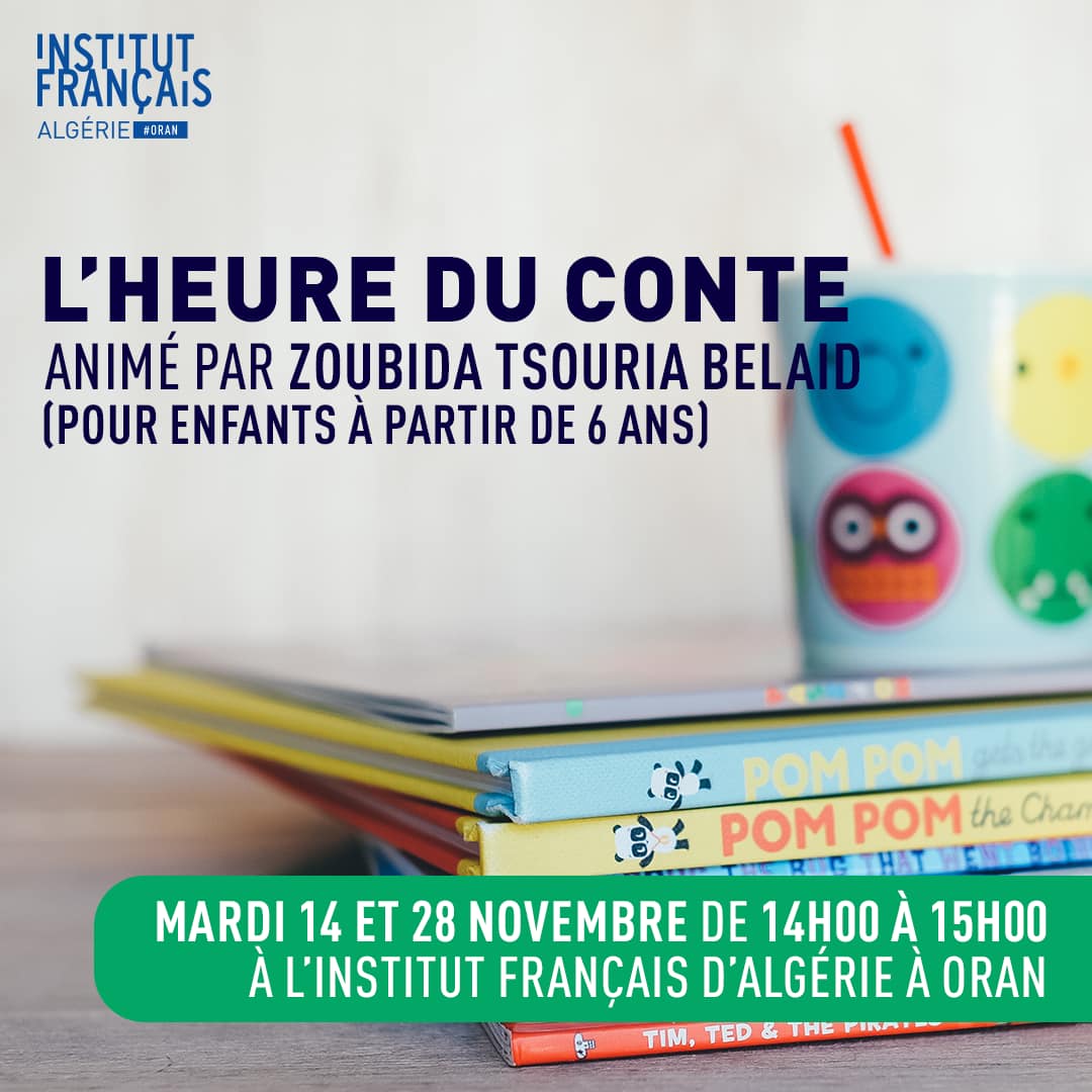 Institut français d'Algérie à Oran  📚 Plongez vos petits dans la magie des contes!