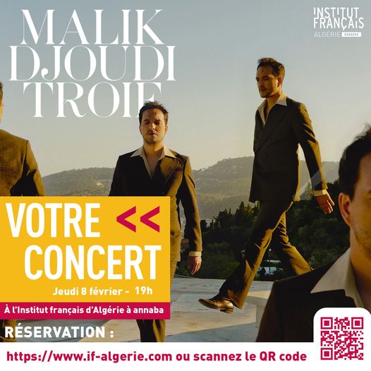🎶 Concert Electro : MALIK DJOUDI TROIE.