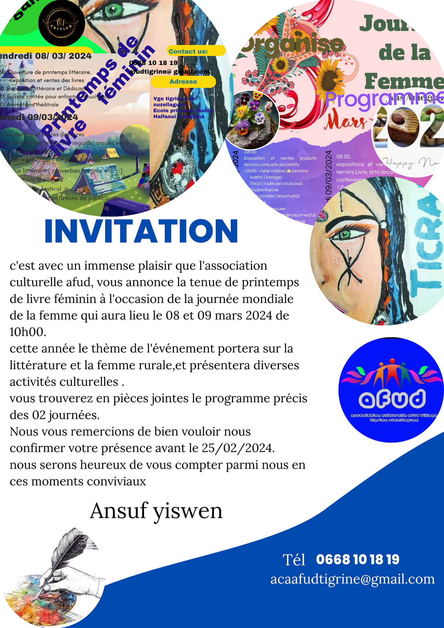 Association Culturelle Du Village Tigrine Ouzellaguen 