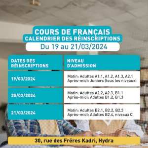 📣 Si tu es à la recherche de  Cours de français général   Ecrits professionnels   Cours de conversation  📌📚