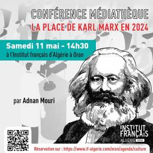 Plongez dans l'univers intellectuel de Karl Marx lors de notre conférence à la médiathèque !