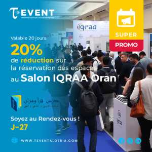 Salon Iqraa d'Oran : Un Événement Exclusif pour les Leaders de l'Éducation et de la Technologie ! 🌟📚