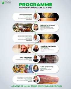 تتشرف المؤسسة الوطنية للاتصال، النشر والإشهار أن تعلمكم عن برنامج جلسات بيع بالتوقيع التي تنظمها منشورات ANEP