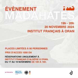 Institut français d'Algérie à Oran  🎭 Spectacle Medahates