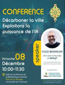 Conférence : Décarboner la ville – Exploitons la puissance de l'IA
