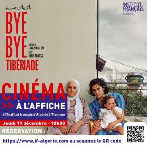 🎥Projection inédite : Bye Bye Tibériade, en présence de la réalisatrice Lina Soualem