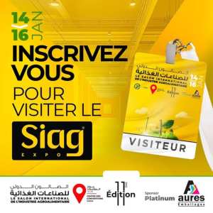 SIAG- Salon International de l’Industrie Agroalimentaire