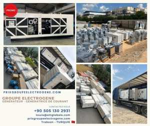Groupe electrogene 5kVa - 3.500kVa TURQUIE