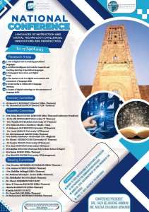 L’ESSA-Tlemcen a le plaisir de vous rappeler l’organisation du colloque national :  Langues d’enseignement et numérique : Défis, innovations et perspectives
