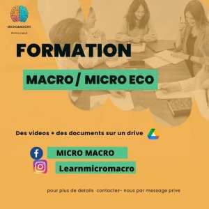 📘 Formation Express en Microéconomie et Macroéconomie 📘