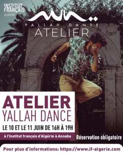 ✨ ATELIER YALLAH DANCE AVEC EMILIO CALCAGNO ET ROSADA ZANGRI ✨