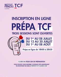 Inscriptions aux préparations TCF sont désormais possibles en ligne !