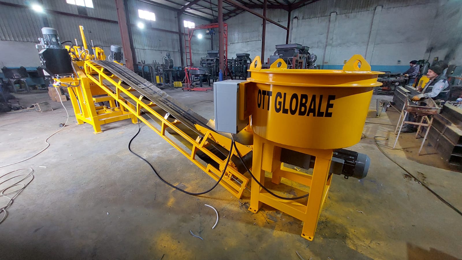 Machine a parpaing pondeuse a parpaing manuelle OTT 3.1 2024