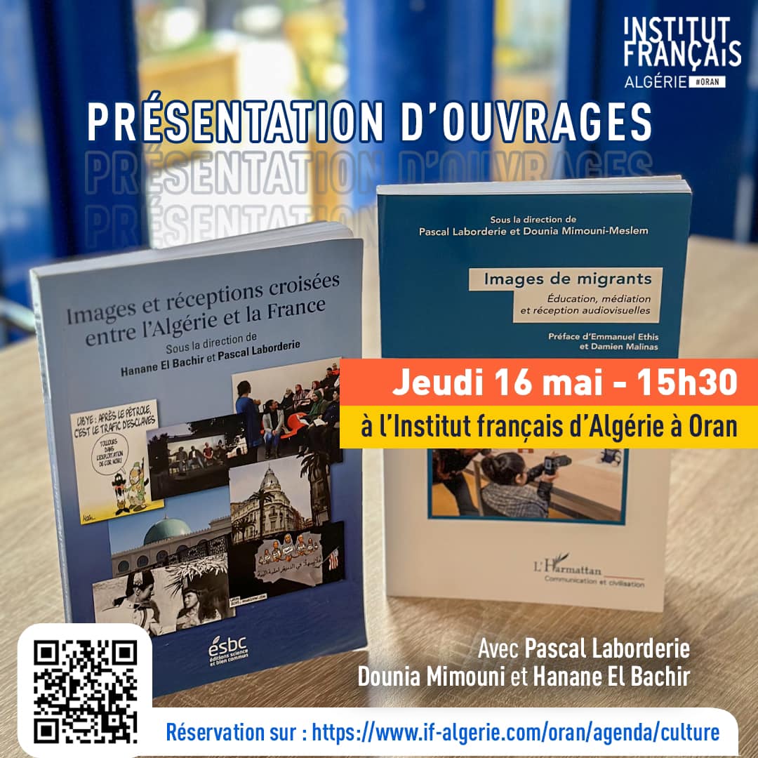 📚 Rejoignez-nous le jeudi 16 mai à 15h30 pour une présentation de deux ouvrages avec Pascal Laborderie, Dounia Mimouni et Hanane El Bachir.🎤