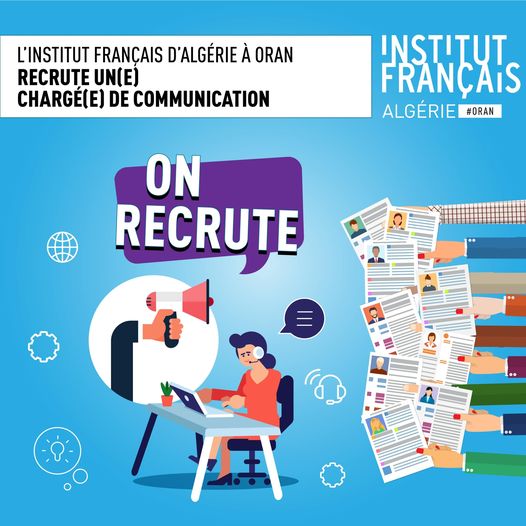 Institut français d'Algérie à Oran  📢 Recrutement📢 توظيف