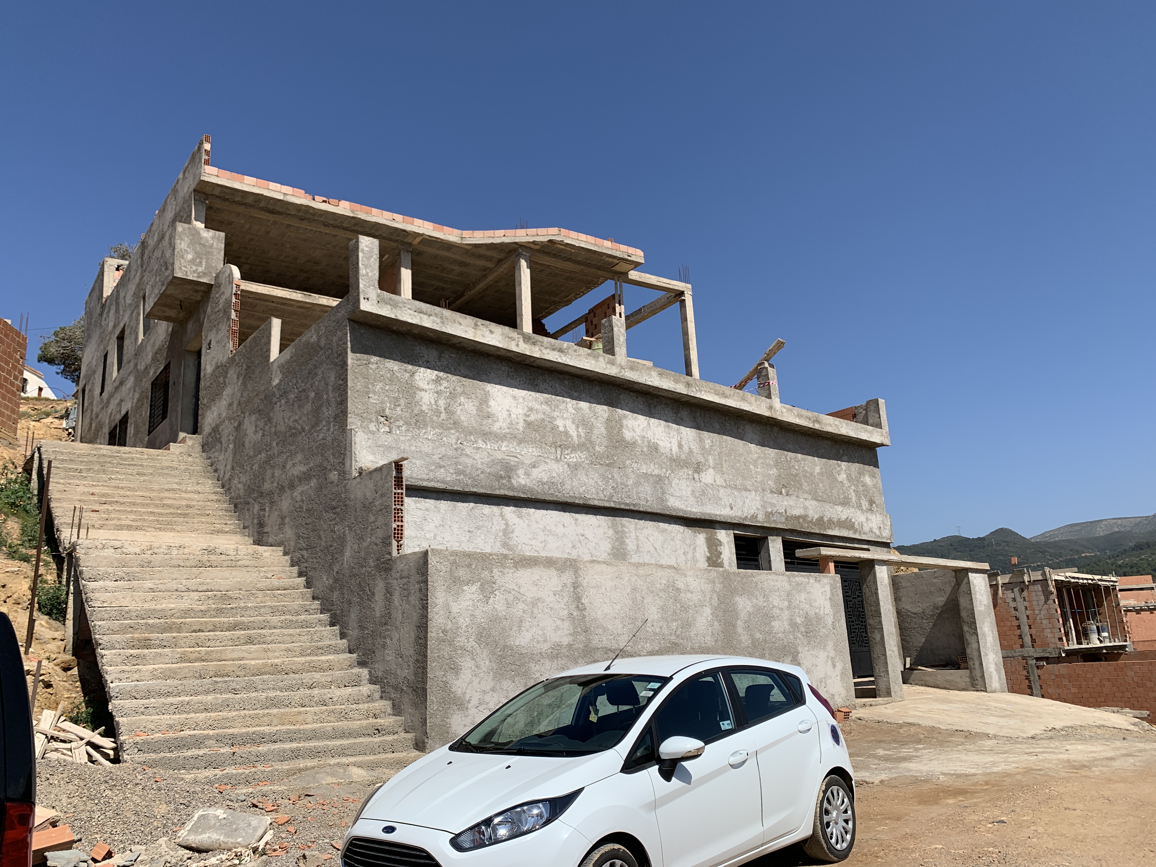 MAGNIFIQUE VILLA HONAÏNE PLAGE TAFSOUT VUE PANORAMIQUE PROJET À FINIR