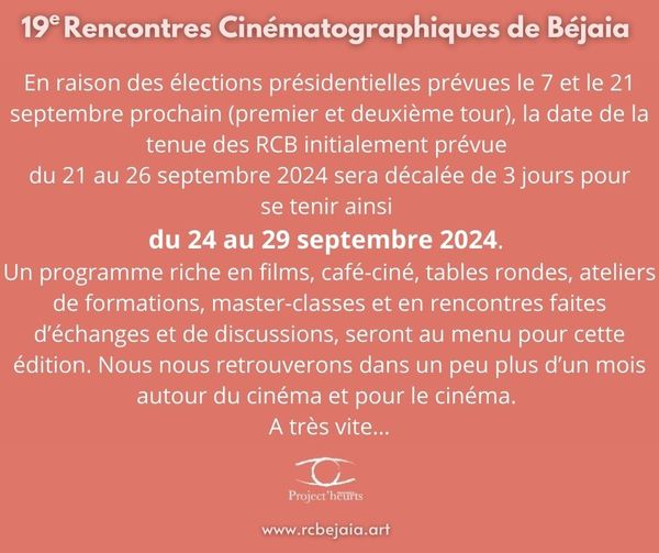 Rencontres Cinématographiques De Béjaia