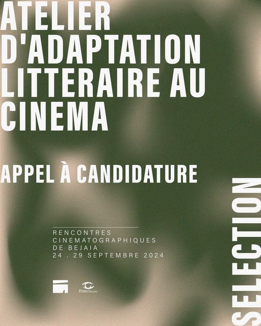 Atelier de formation sur l’adaptation littéraire au Cinéma.