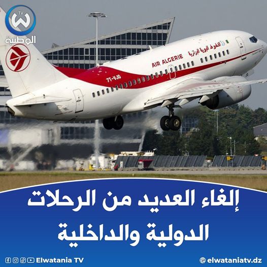 الخطوط الجوية الجزائرية.. إلغاء 12 رحلة دولية و22 رحلة داخلية خلال الفترة الممتدة بين 21 أكتوبر و1نوفمبر المقبل