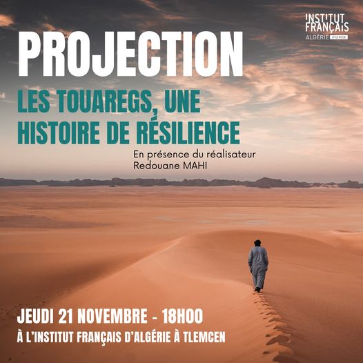 Institut français d'Algérie à Tlemcen   🎥PROJECTION du film documentaire 