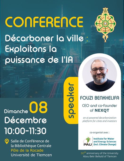 Conférence : Décarboner la ville – Exploitons la puissance de l'IA