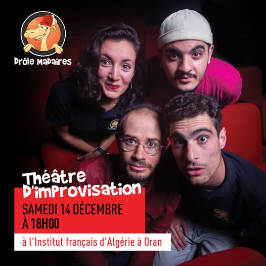 Institut français d'Algérie à Oran  Théâtre d’improvisation : Les DrôlesMadaires