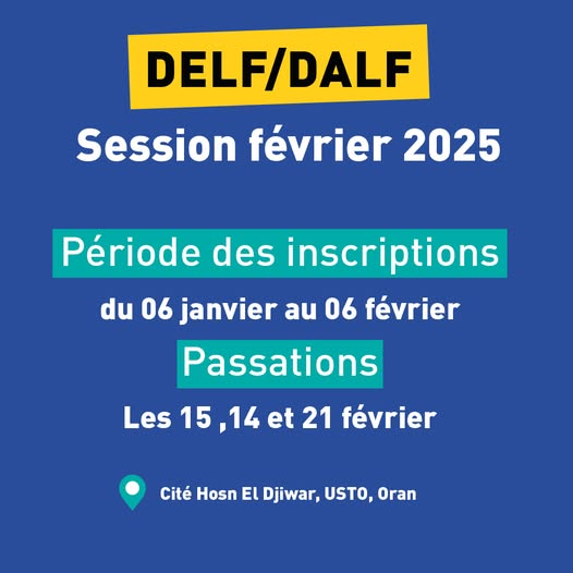 ✨ Passez une étape clé dans votre parcours avec le DELF/DALF !